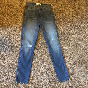 Madewell 10” high rise skinny